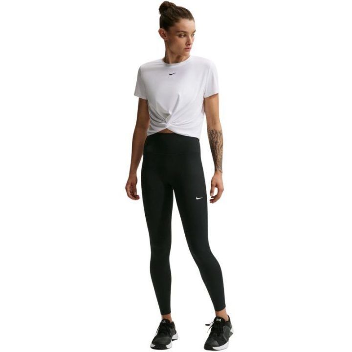Moteriškos tamprės be priekinės siūlės Nike One Seamless Front, juodos