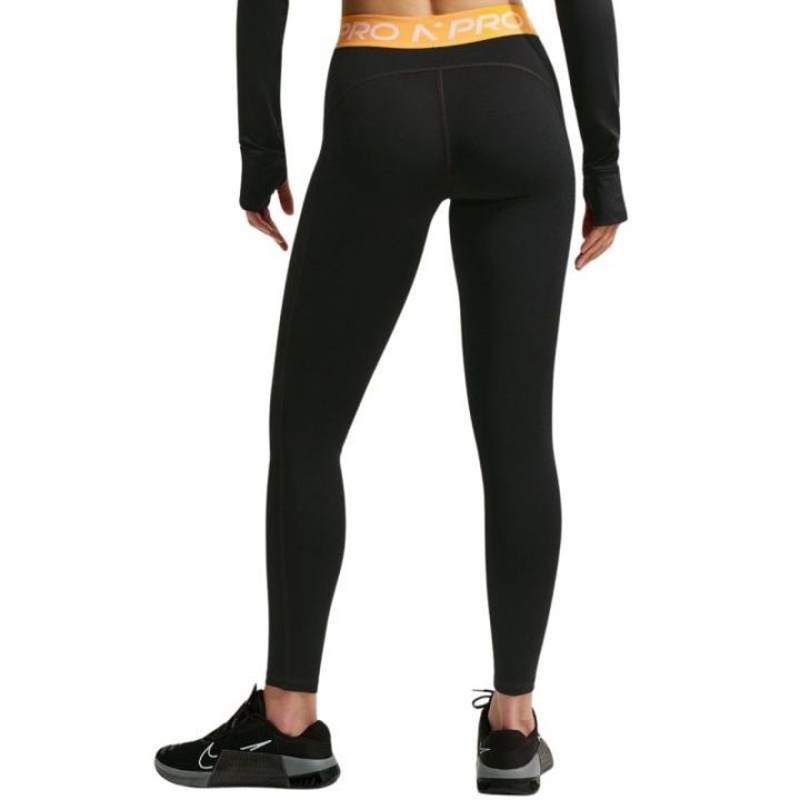 Moteriškos treniruočių tamprės su Dri-FIT Nike Pro, juodos