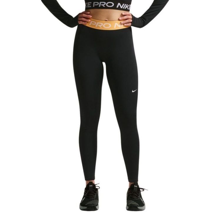 Moteriškos treniruočių tamprės su Dri-FIT Nike Pro, juodos