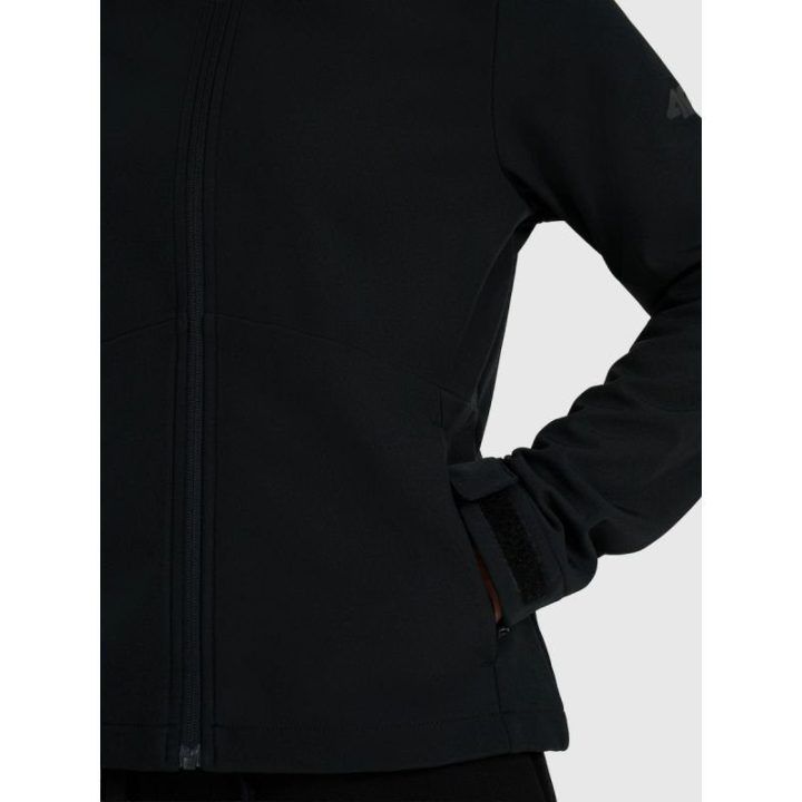 Moteriška softshell striukė 4F su NeoDry 5000 / 3000, juoda
