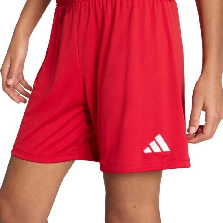 Moteriški treniruočių šortai adidas Entrada 26, raudoni