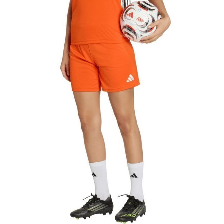 Moteriški sportiniai šortai adidas Entrada 26, oranžiniai