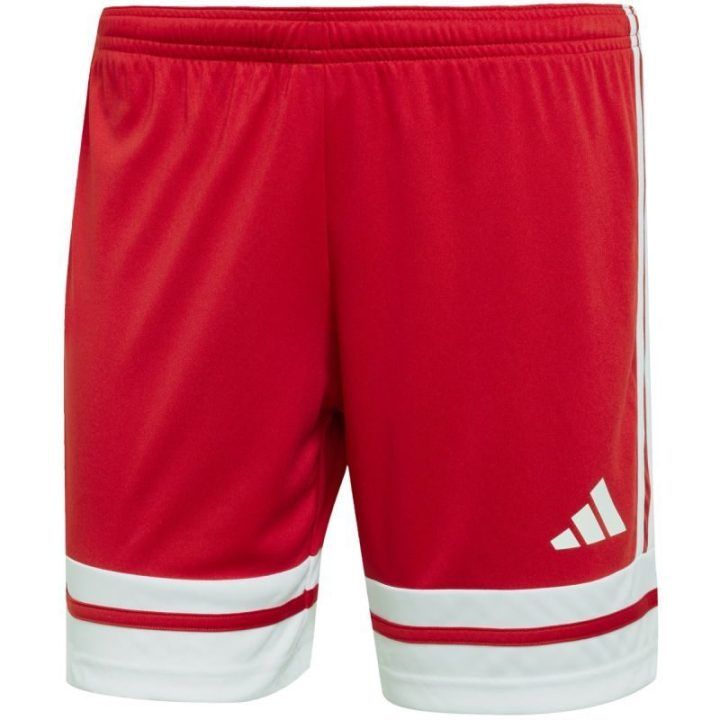 Moteriški šortai su raišteliu adidas Squadra 25, raudoni