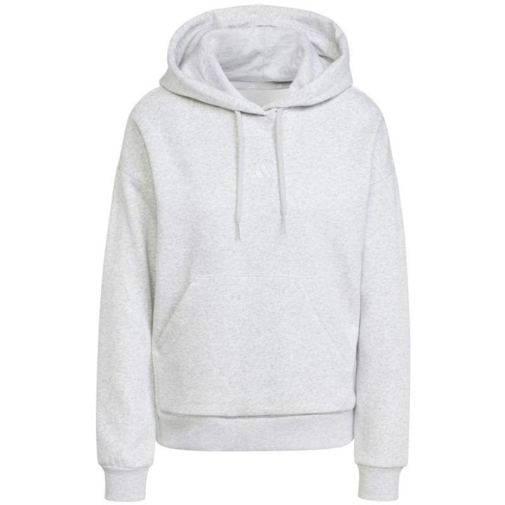 Moteriškas džemperis su gobtuvu adidas Essentials, šviesiai pilkas