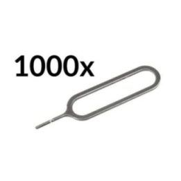 SIM kortelės išėmimo įrankių rinkinys iPhone ir iPad, 1000 vnt