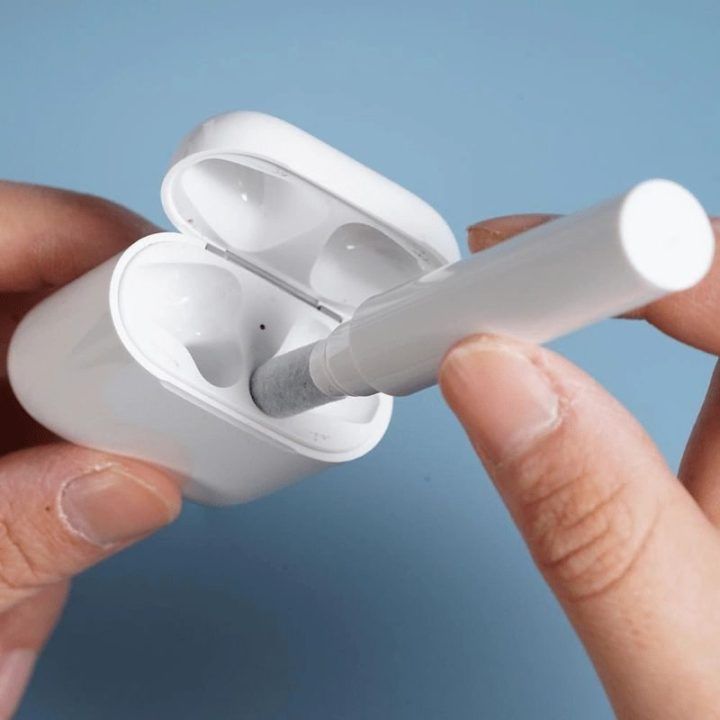 Ausinių valymo rinkinys AirPods Wozinsky, baltas