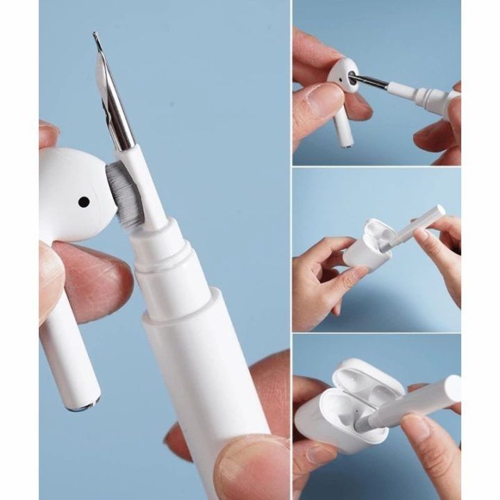 Ausinių valymo rinkinys AirPods Wozinsky, baltas