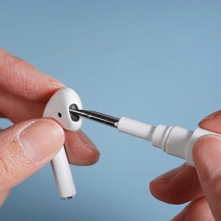 Ausinių valymo rinkinys AirPods Wozinsky, baltas