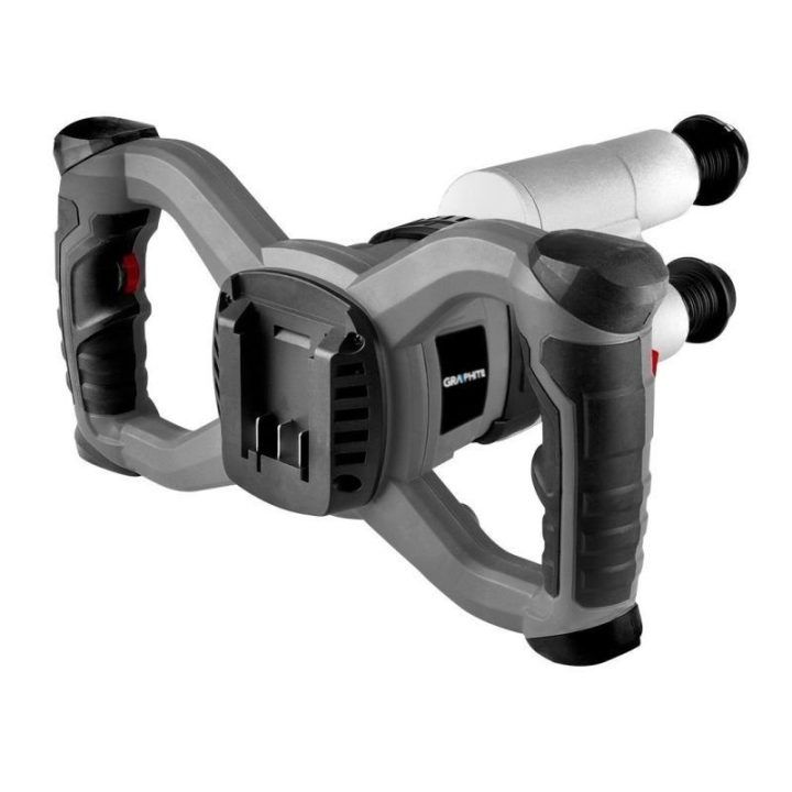 Dvigubas akumuliatorinis maišytuvas Graphite Energy+ 58GE129, 18 V