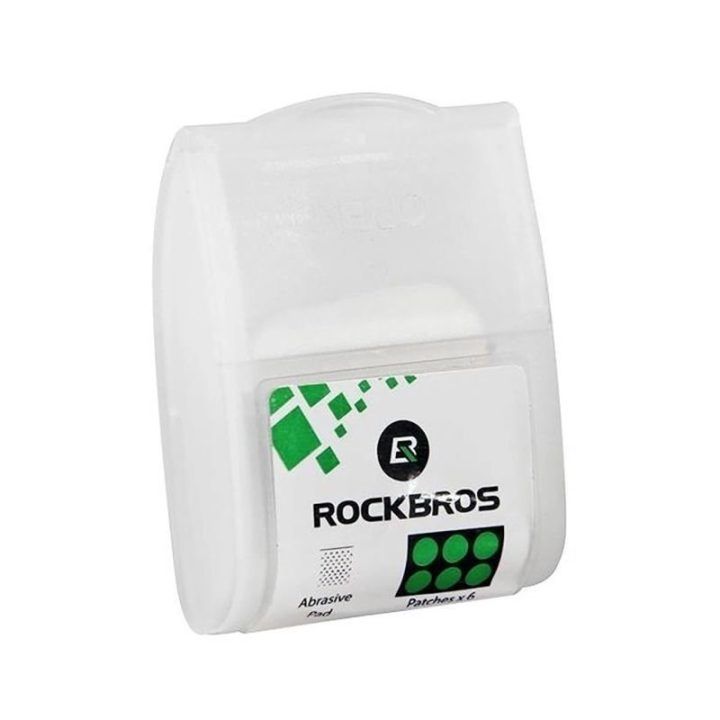 Dviračių kamerų remonto rinkinys Rockbros GJ2001, pusiau permatomas