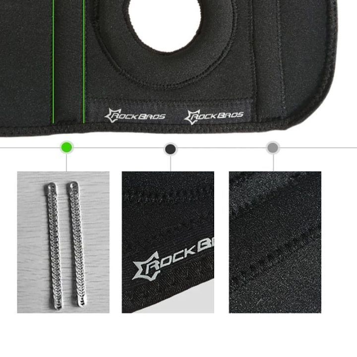 Kelio įtvaras girnelei Rockbros LF1106L, juodas