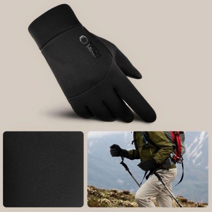 Pirštinės su jutikliniais galiukais Tech-Protect WG01, juodos
