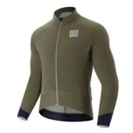Žieminė dviratininko striukė Rockbros YDWT014, žalia