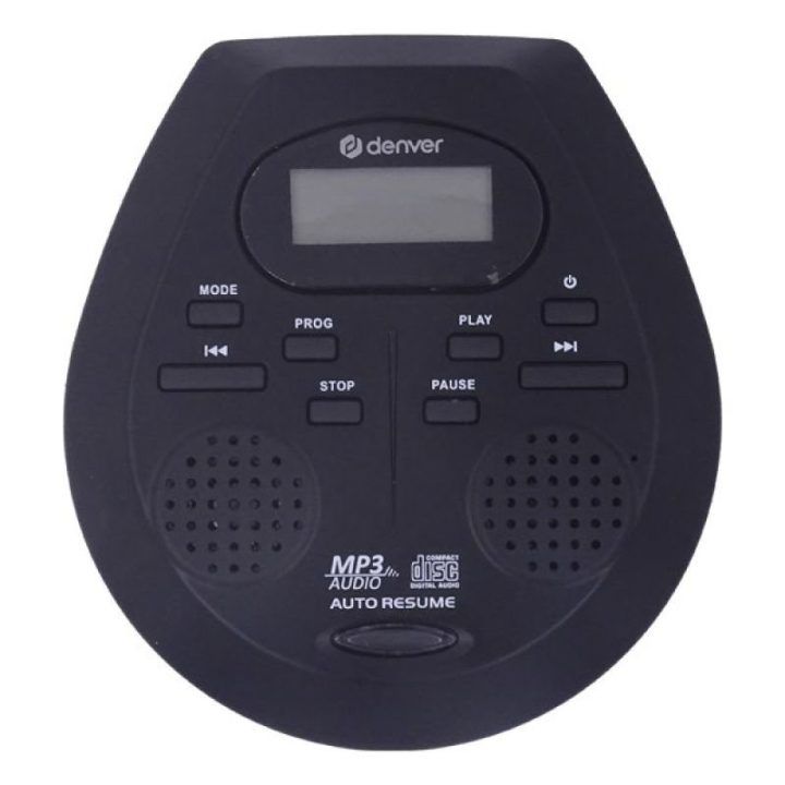 Nešiojamasis CD grotuvas Denver DMP-395B, juodas