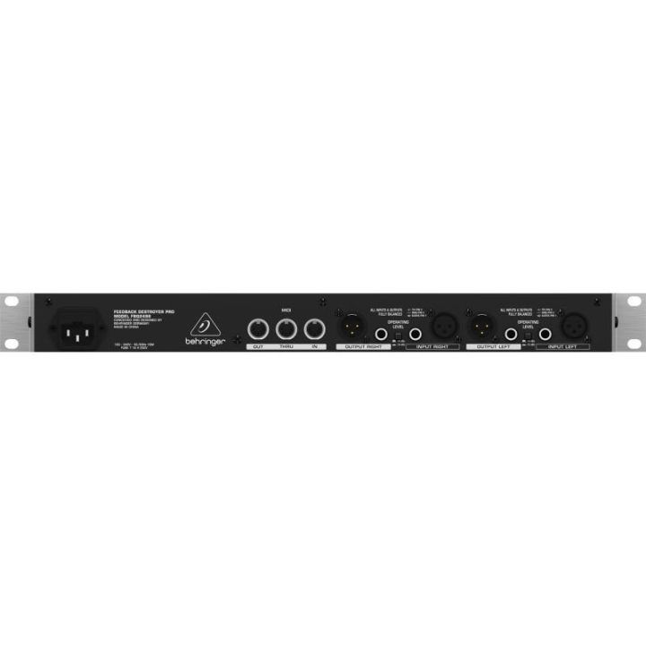 Garso korektorius Behringer FBQ2496, sidabro spalvos