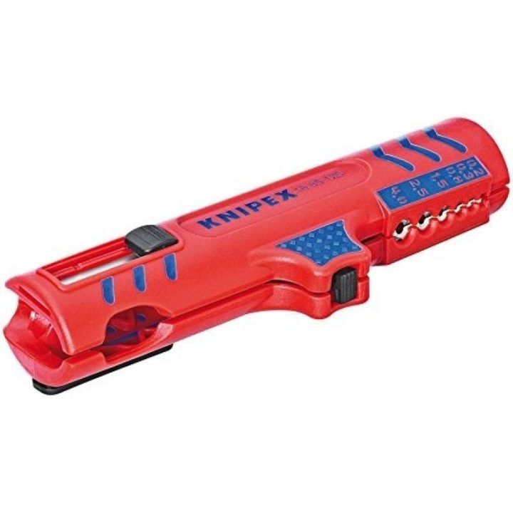 Izoliacijos nuėmiklis Knipex 16 85 125, raudonas ir mėlynas