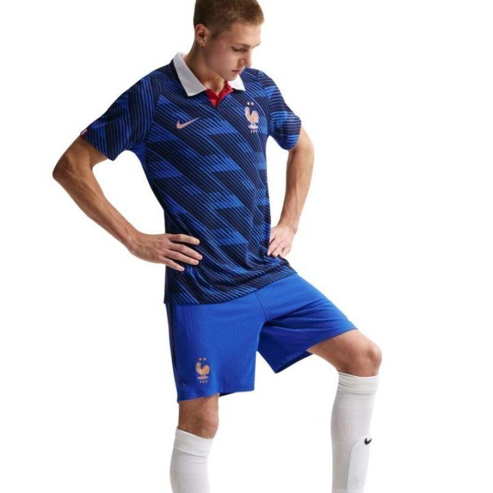 Vyriški futbolo šortai Nike France Dri-FIT ADV Elite Training, mėlyni