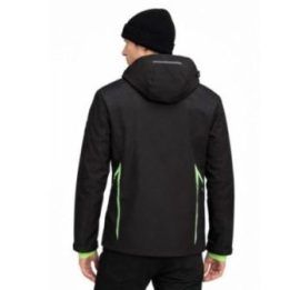 Vyriška softshell striukė Geographical Norway Trelino, juoda ir žalia