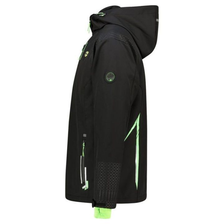 Vyriška softshell striukė Geographical Norway Trelino, juoda ir žalia