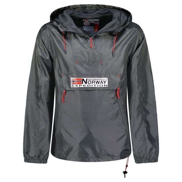Vyriška pavasarinė striukė Geographical Norway Choupa, tamsiai pilka