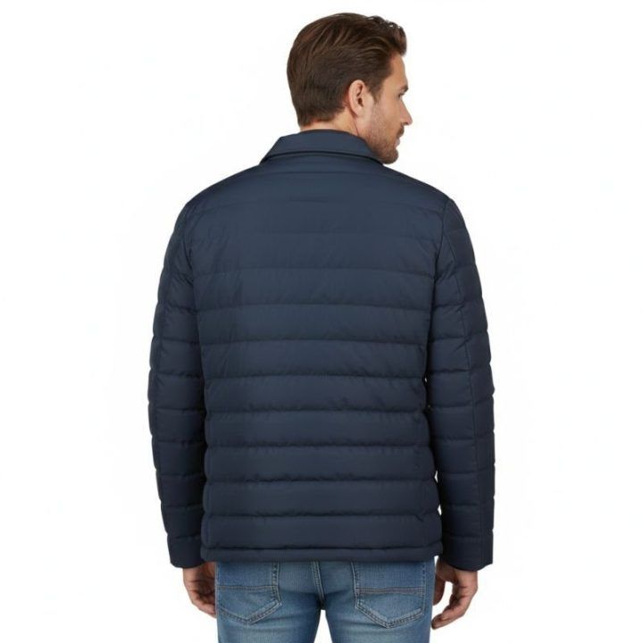 Vyriška striukė Geographical Norway Bao Navy Db, tamsiai mėlyna