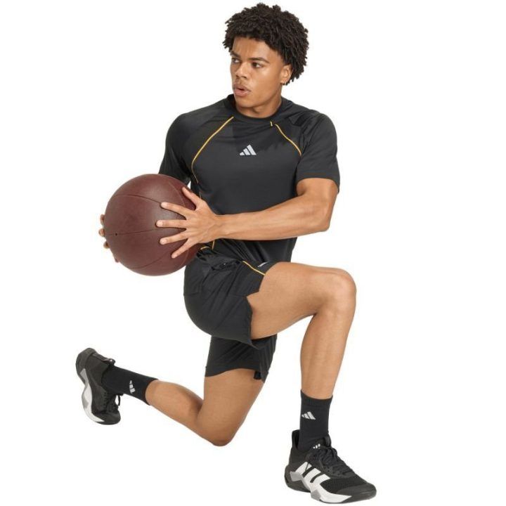 Vyriški treniruočių marškinėliai adidas Tech Apparel Climacool, juodi