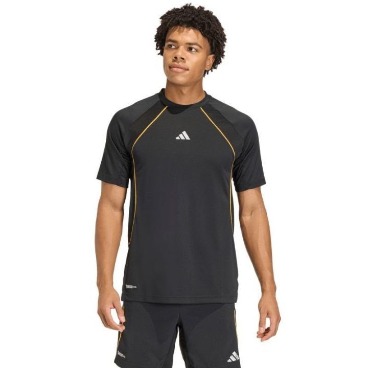 Vyriški treniruočių marškinėliai adidas Tech Apparel Climacool, juodi