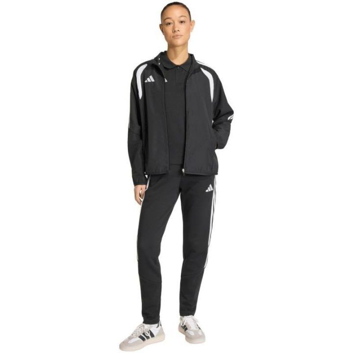 Moteriški medvilniniai polo marškinėliai adidas Tiro 26 League, juodi