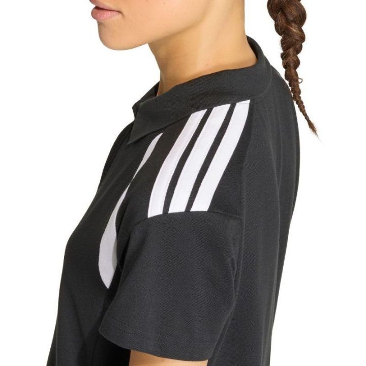 Moteriški medvilniniai polo marškinėliai adidas Tiro 26 League, juodi