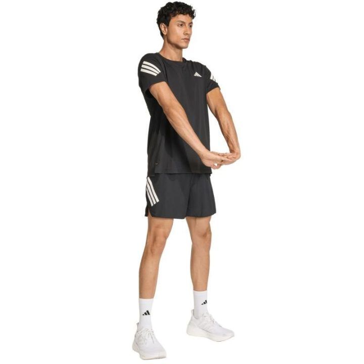 Vyriški bėgimo marškinėliai adidas ADI365 Climacool Iconic, juodi