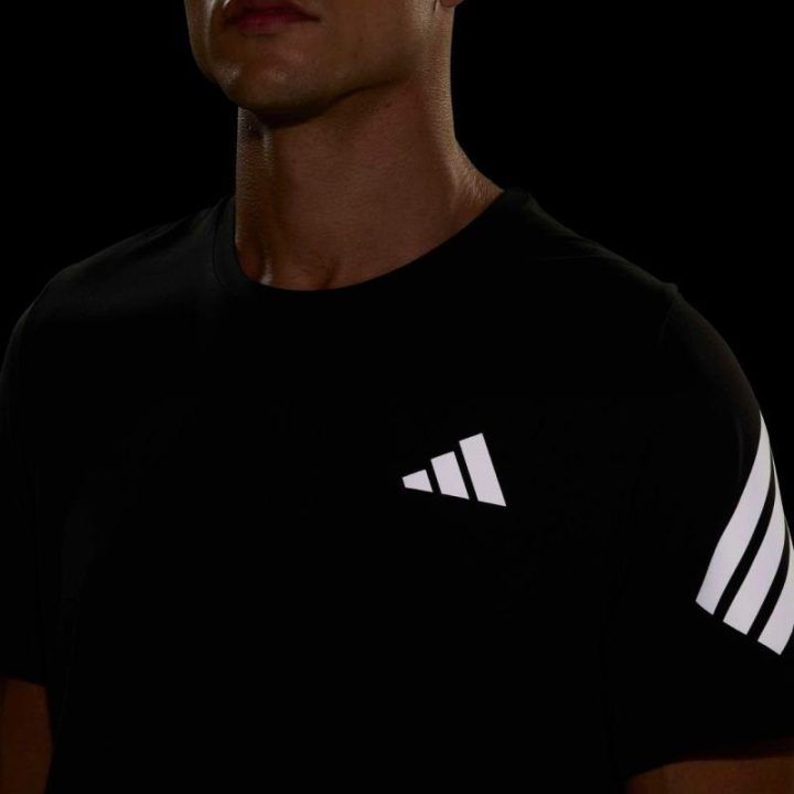 Vyriški bėgimo marškinėliai adidas ADI365 Climacool Iconic, juodi