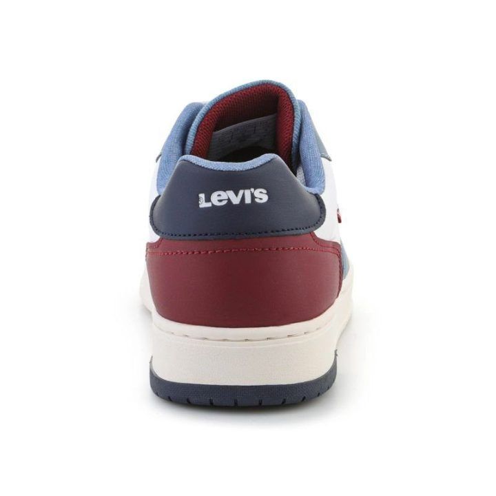 Vaikiški sportbačiai su raišteliais Levi's Kick SE, balti