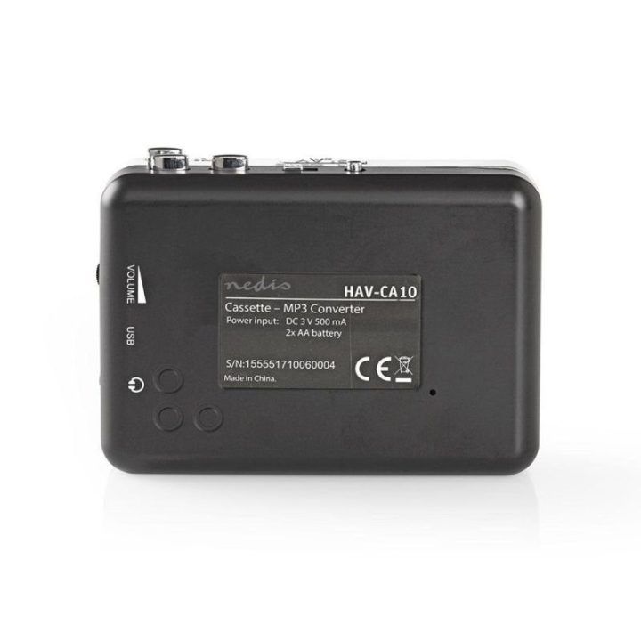 MP3/MP4 grotuvas Nedis ACGRU100GY, pilkas