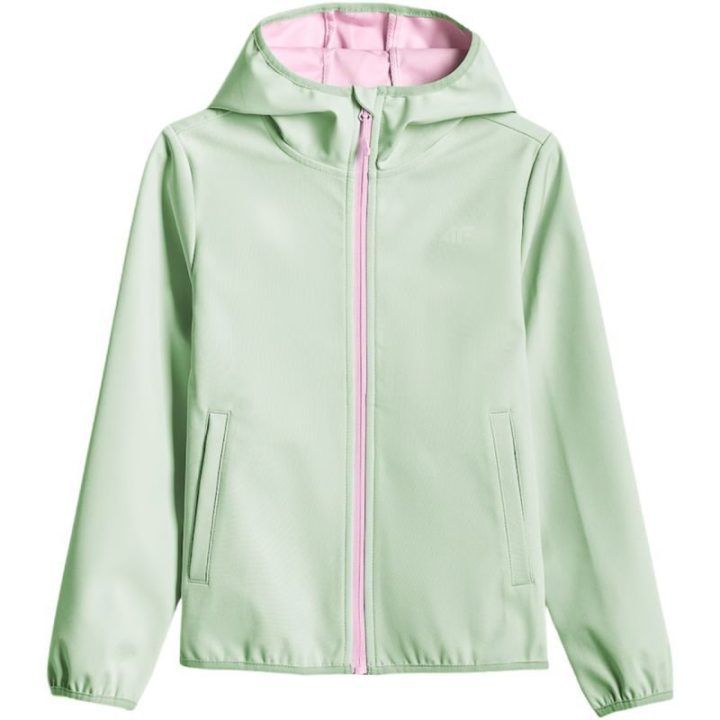 Softshell striukė mergaitėms 4F, mėtų