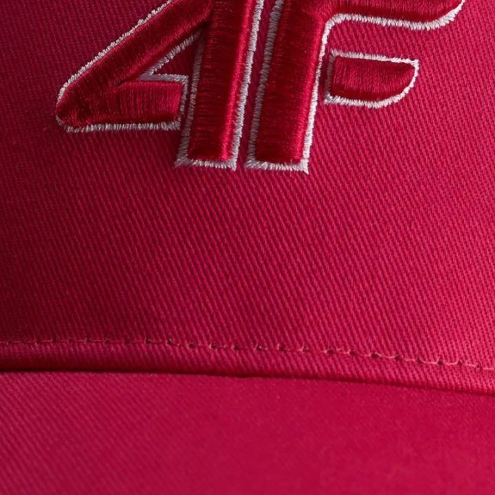 Vaikiška kepurė su snapeliu 4F, rožinė