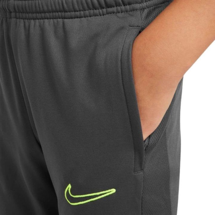 Vaikiškos kelnės su siaurėjančiomis klešnėmis Nike Dri-FIT, pilkos