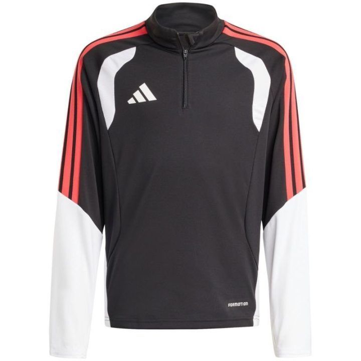 Vaikiškas futbolo džemperis adidas Tiro 26 Competition, juodas, baltas ir raudonas
