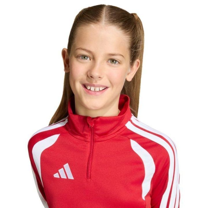 Futbolo džemperis vaikams adidas Tiro 26 League, raudonai baltas