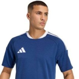 Vyriški futbolo marškinėliai adidas Tiro 26, tamsiai mėlyni ir balti