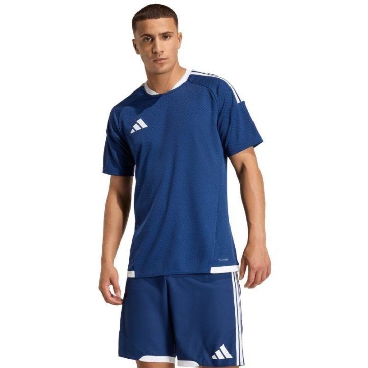 Vyriški futbolo marškinėliai adidas Tiro 26, tamsiai mėlyni ir balti