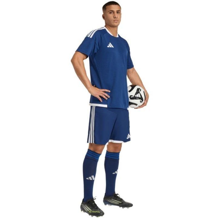 Vyriški futbolo marškinėliai adidas Tiro 26, tamsiai mėlyni ir balti