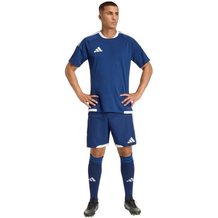 Vyriški futbolo marškinėliai adidas Tiro 26, tamsiai mėlyni ir balti