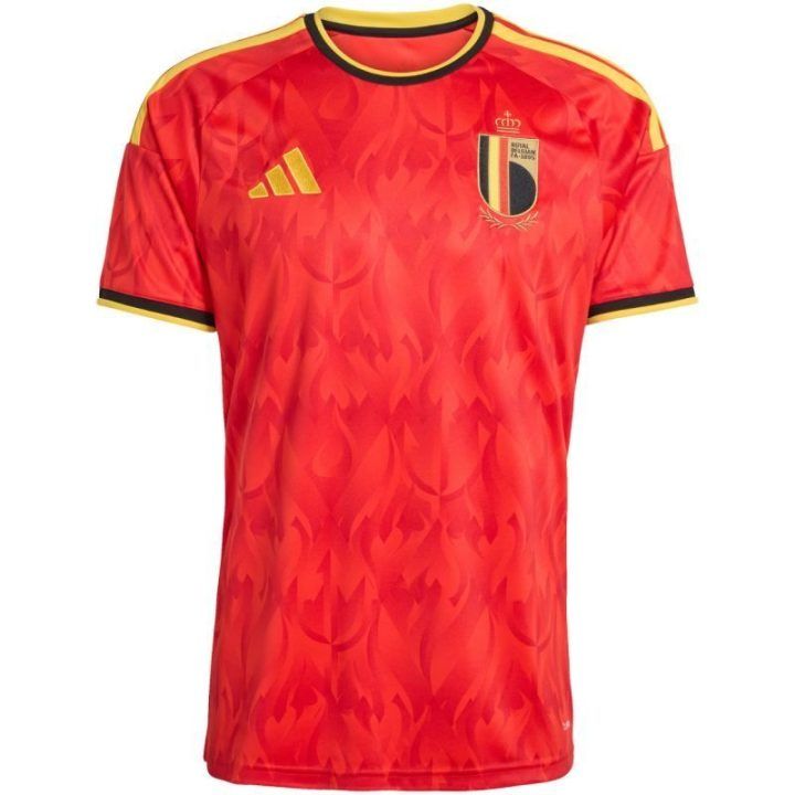 Vyriški futbolo marškinėliai adidas Belgium 26, raudoni