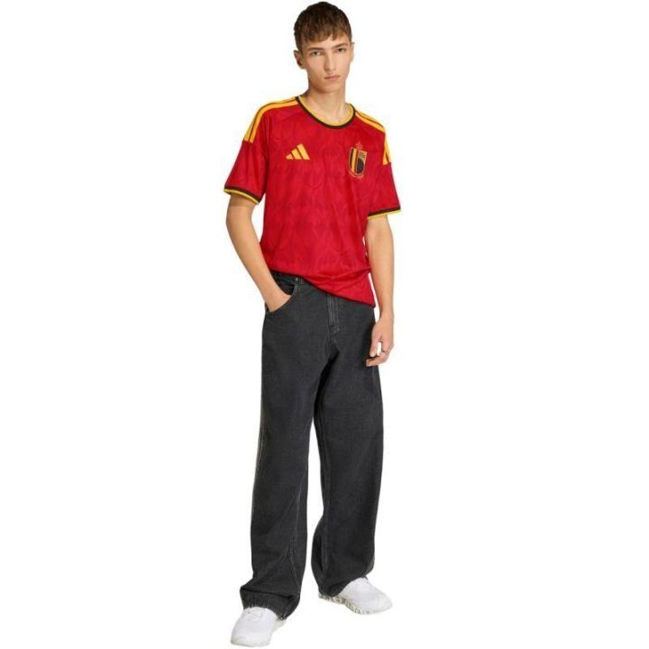 Vyriški futbolo marškinėliai adidas Belgium 26, raudoni