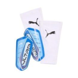 Futbolo blauzdų apsaugos Puma Ultra Flex Sleeve, mėlynos ir baltos