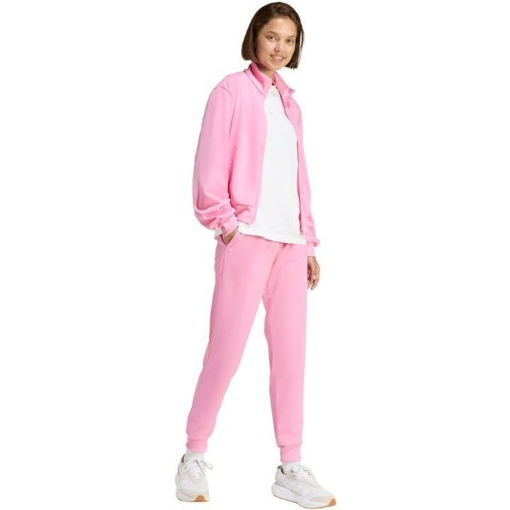 Moteriškas sportinis kostiumas adidas Essentials Feel Cozy, rožinis