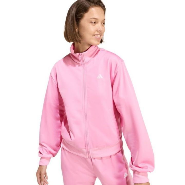 Moteriškas sportinis kostiumas adidas Essentials Feel Cozy, rožinis