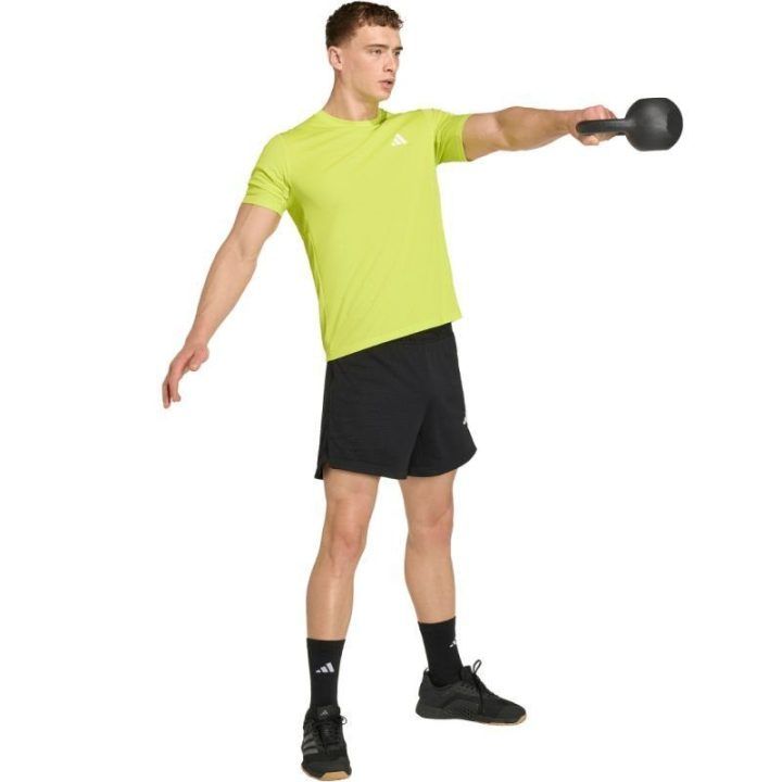 Vyriški marškinėliai adidas Workout Essentials Base, salotiniai