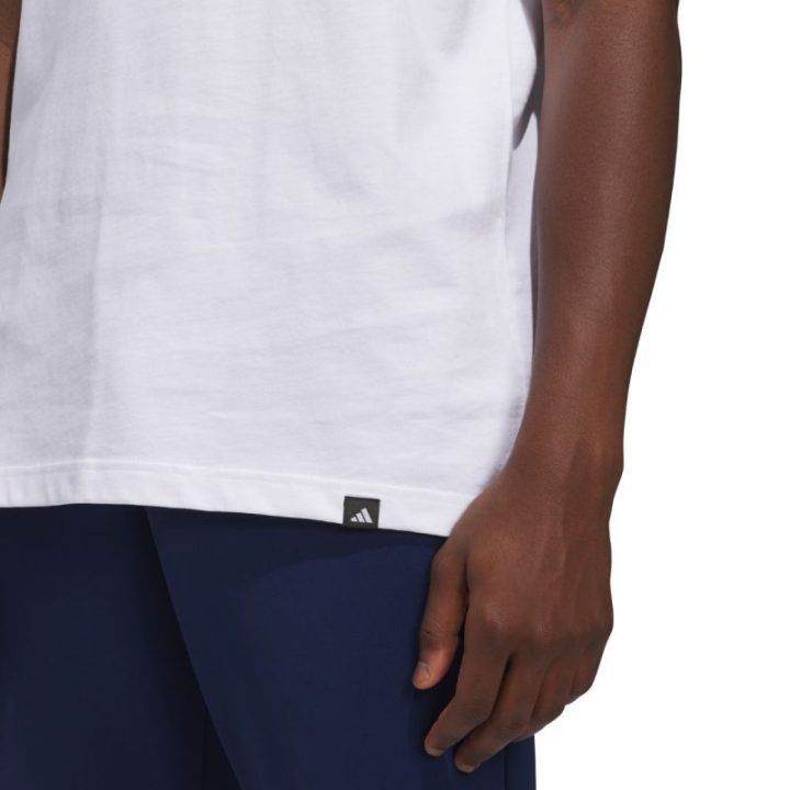Vyriški marškinėliai adidas Sportsman Mountain Graphic, balti