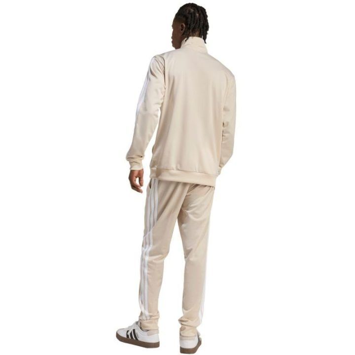 Vyriškas sportinis kostiumas su užtrauktuku adidas Dayready, smėlio